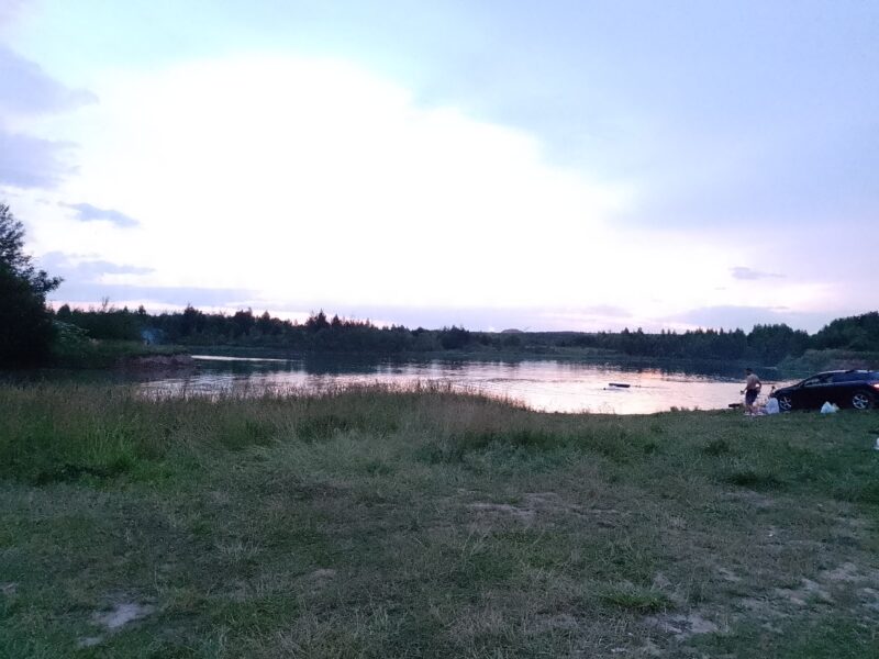 Автодорога (лыжероллеры) Н Горбово — Лызлово, состояние на 12 июля 2025 по отзыву, фото 6. Это рядом с пляжем